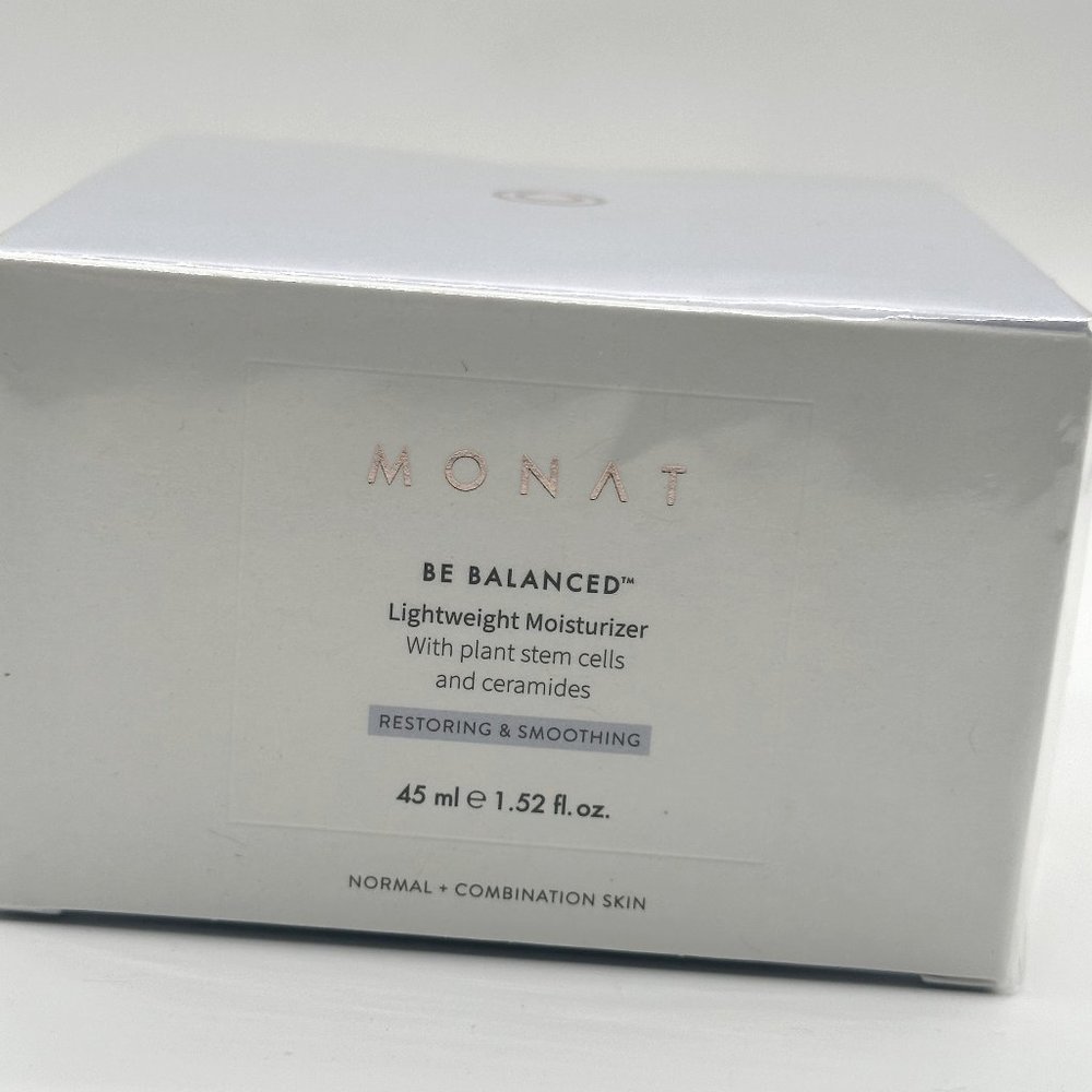 Monat Be Balanced Lightweight Moisturizer with plant stem cells & ceramides